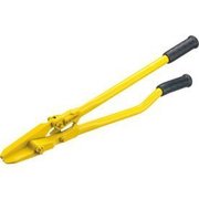 Global Equipment Steel Strapping Cutter for Up To 0.035" Thick   2" Width, Yellow   Black H305